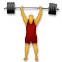Person Lifting Weights, the design in this release