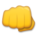 Oncoming Fist, the design in this release