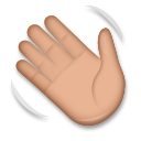 Waving Hand: Medium Skin Tone, the design in this release