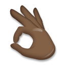 OK Hand: Dark Skin Tone, the design in this release