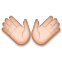 Open Hands: Medium-Light Skin Tone, the design in this release