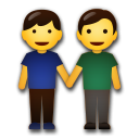 Men Holding Hands, the design in this release