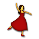 Woman Dancing, the design in this release