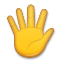 Hand with Fingers Splayed, the design in this release
