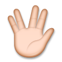 Vulcan Salute: Medium-Light Skin Tone, the design in this release