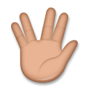 Vulcan Salute: Medium Skin Tone, the design in this release