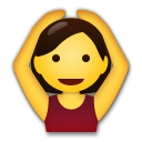 Person Gesturing OK, the design in this release