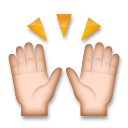 Raising Hands: Medium-Light Skin Tone, the design in this release