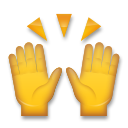Raising Hands, the design in this release