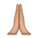 Folded Hands: Medium Skin Tone, the design in this release