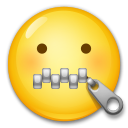 Zipper-Mouth Face, the design in this release