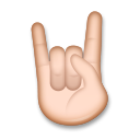 Sign of the Horns: Medium-Light Skin Tone, the design in this release