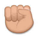 Raised Fist: Medium Skin Tone, the design in this release