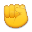 Raised Fist, the design in this release