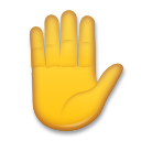 Raised Hand, the design in this release