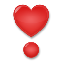 Heart Exclamation as drawn by LG in G5