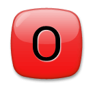 O button (blood type) as rendered by LG