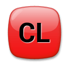 CLマーク as rendered by LG