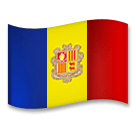 flag: Andorra as rendered by LG