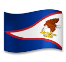 flag: American Samoa as rendered by LG