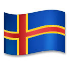 flag: Åland Islands as rendered by LG