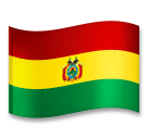 flag: Bolivia as rendered by LG