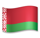 flag: Belarus as rendered by LG