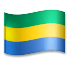 flag: Gabon as rendered by LG