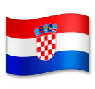 flag: Croatia as rendered by LG