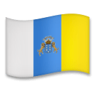 flag: Canary Islands as rendered by LG