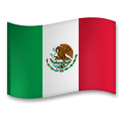 flag: Mexico as rendered by LG