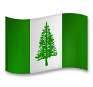 flag: Norfolk Island as rendered by LG