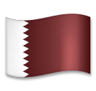 flag: Qatar as rendered by LG