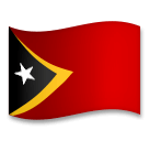 flag: Timor-Leste as rendered by LG