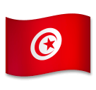 flag: Tunisia as rendered by LG