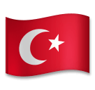 flag: Türkiye as rendered by LG