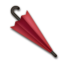 closed umbrella as rendered by LG