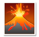 Volcano as drawn by LG in Velvet