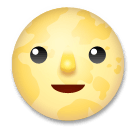 full moon face as rendered by LG