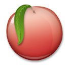 peach as rendered by LG