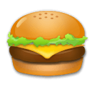 hambúrguer as rendered by LG