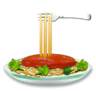 spaghetti as rendered by LG