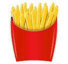 french fries as rendered by LG