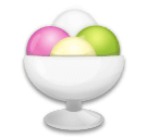 ice cream as rendered by LG