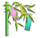 Tanabata-Baum as rendered by LG