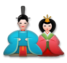 Japanese dolls as rendered by LG