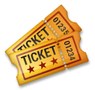 admission tickets as rendered by LG
