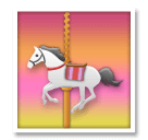 carousel horse as rendered by LG