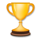 trophy as rendered by LG