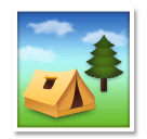 Camping as drawn by LG in Velvet